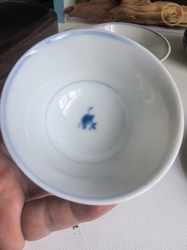古玩陶瓷青花杯真品鑒賞圖