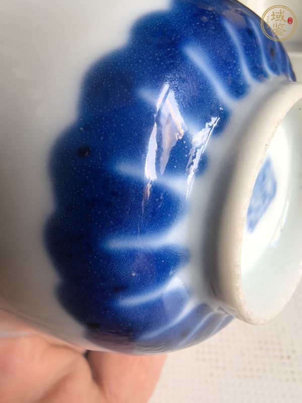 古玩陶瓷青花杯真品鑒賞圖