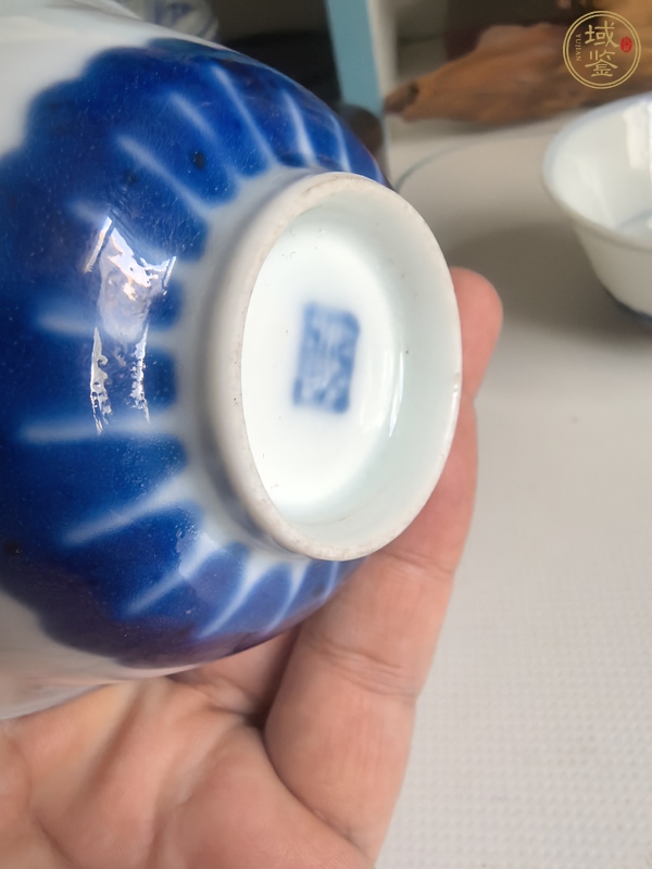 古玩陶瓷青花杯真品鑒賞圖