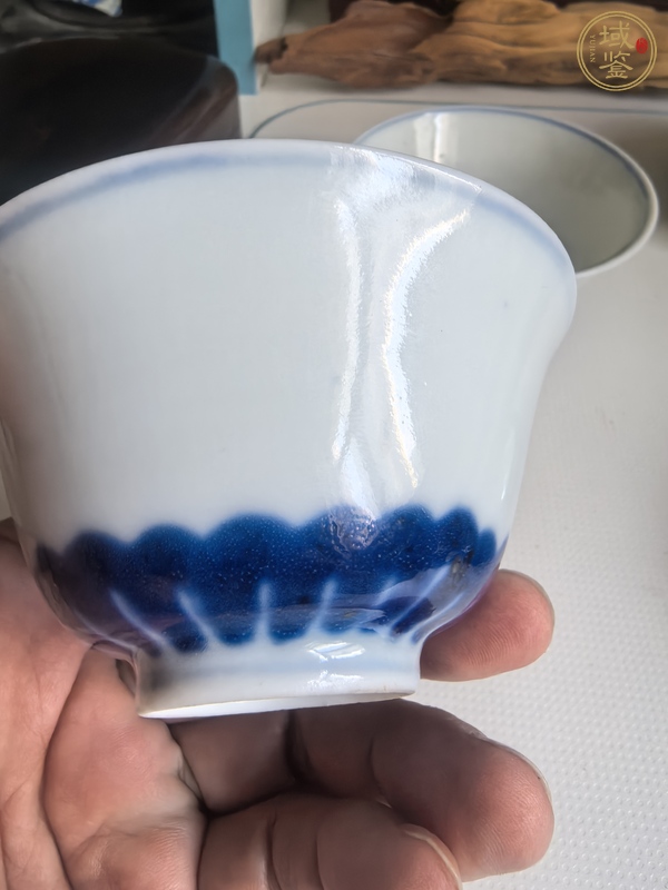 古玩陶瓷青花杯真品鑒賞圖