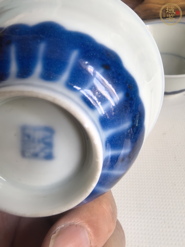 古玩陶瓷青花杯真品鑒賞圖