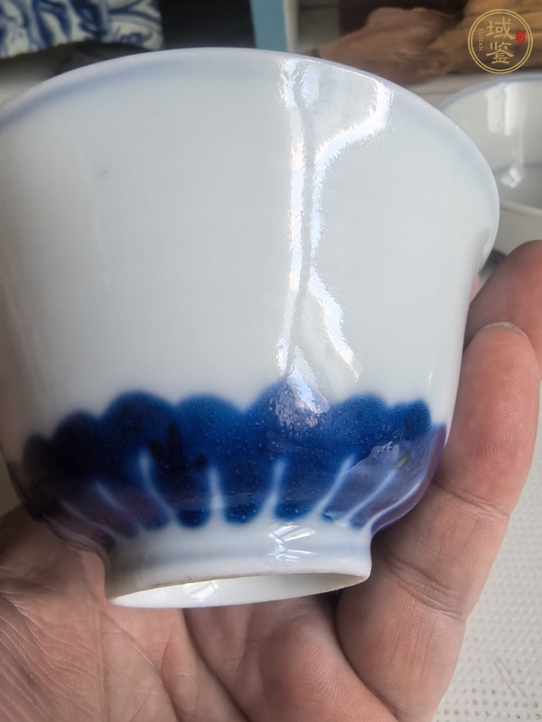 古玩陶瓷青花杯真品鑒賞圖