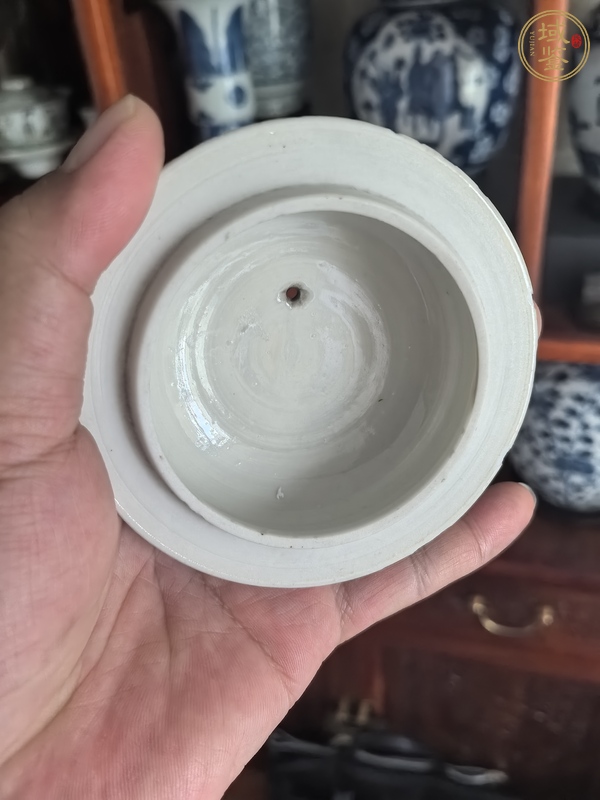 古玩陶瓷廣彩執(zhí)壺真品鑒賞圖