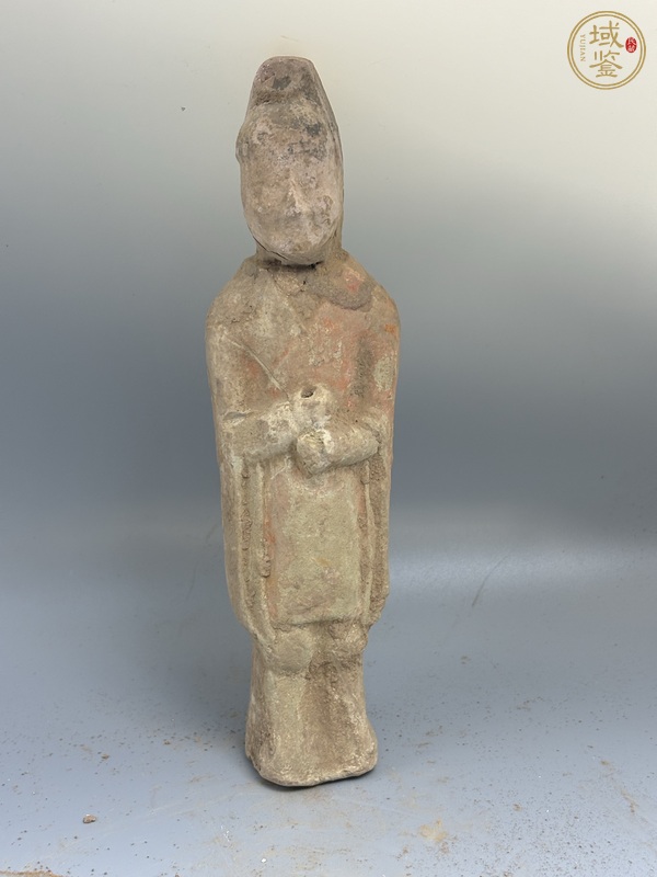 古玩隋唐·武士俑真品鑒賞圖