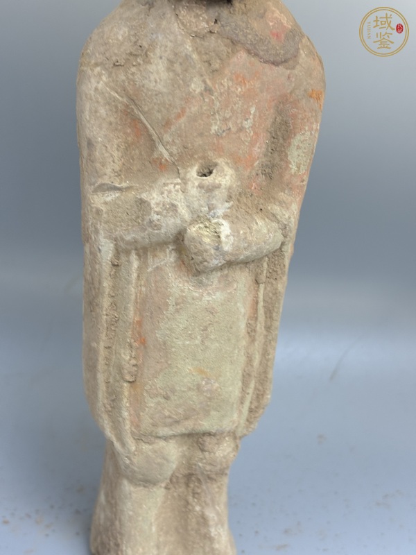 古玩陶瓷隋唐·武士俑真品鑒賞圖