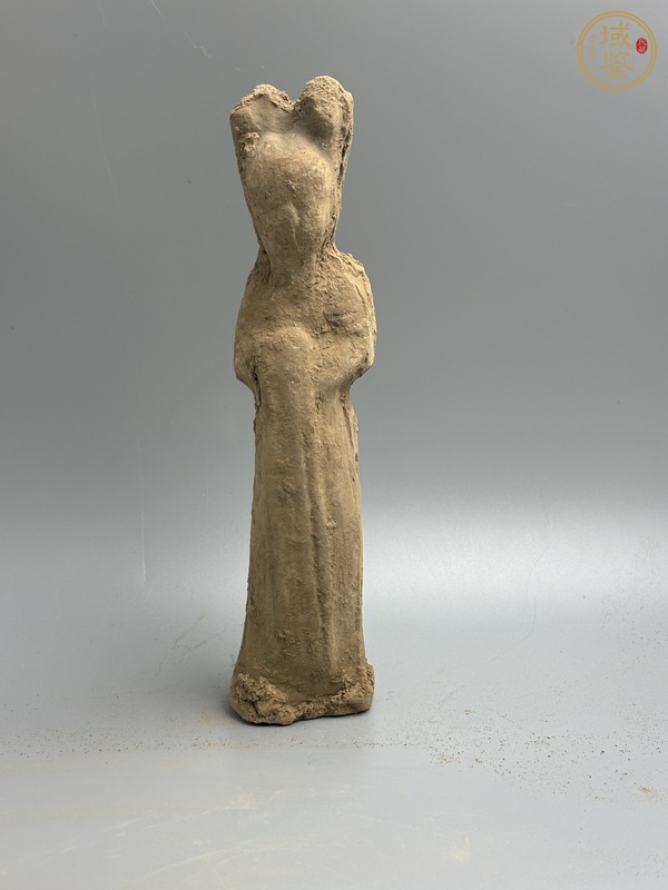 古玩唐·丫鬟俑真品鑒賞圖