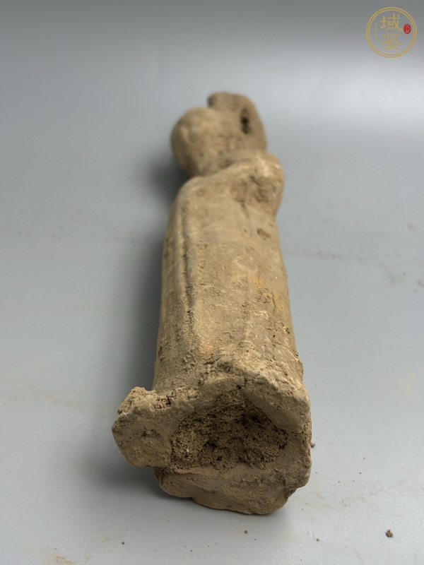 古玩陶瓷唐·丫鬟俑真品鑒賞圖