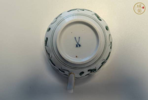 古玩陶瓷彩繪蓋碗真品鑒賞圖