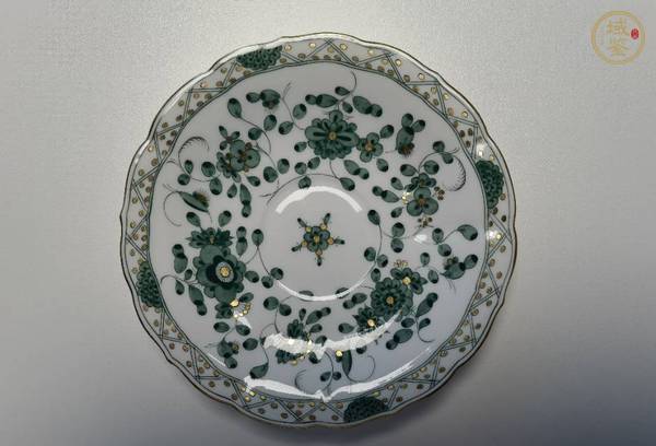 古玩陶瓷彩繪蓋碗真品鑒賞圖