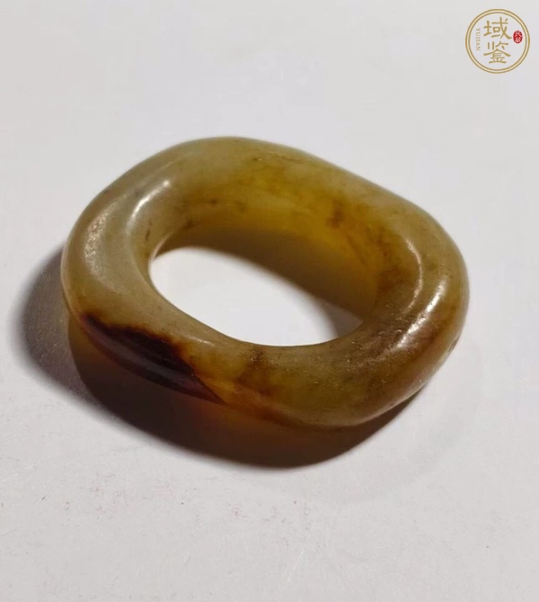 古玩玉器和田玉環真品鑒賞圖