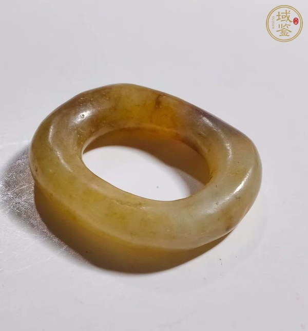 古玩和田玉環真品鑒賞圖