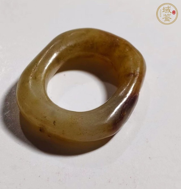 古玩玉器和田玉環真品鑒賞圖