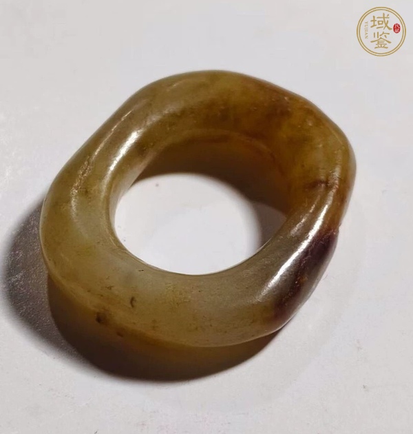 古玩玉器和田玉環真品鑒賞圖