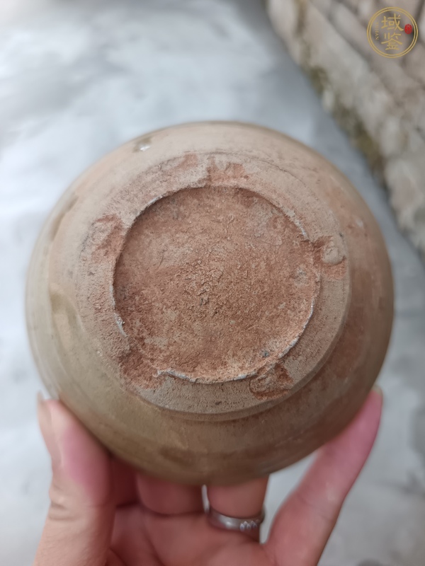 古玩陶瓷青釉茶碗真品鑒賞圖