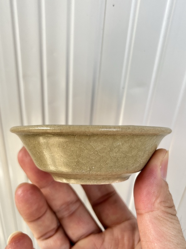 古玩陶瓷南宋~龍泉青瓷洗拍賣,當(dāng)前價格6888元