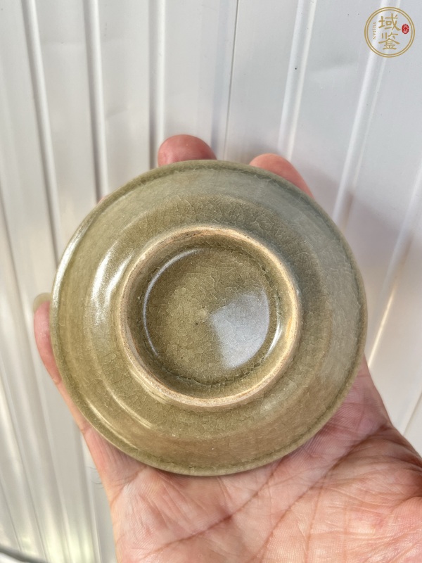 古玩陶瓷龍泉青瓷洗真品鑒賞圖