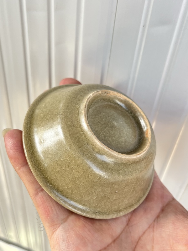 古玩陶瓷南宋~龍泉青瓷洗拍賣,當(dāng)前價格6888元