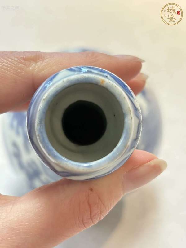 古玩陶瓷蒜頭瓶真品鑒賞圖