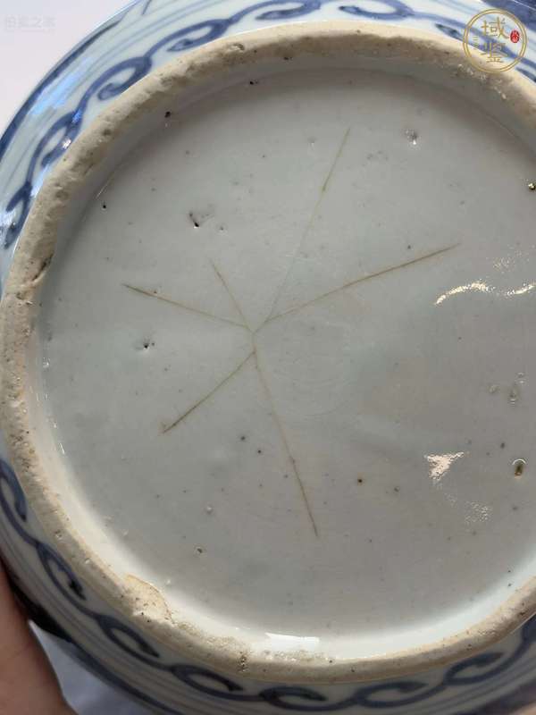 古玩晚明青花罐真品鑒賞圖