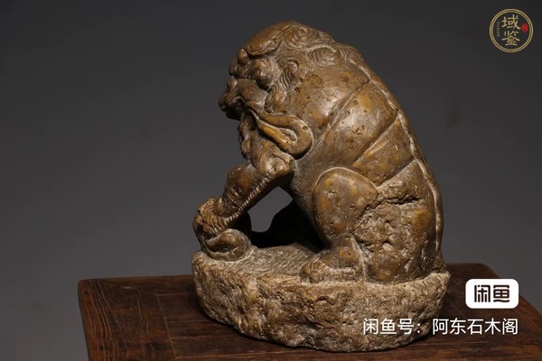 古玩雜項石獅真品鑒賞圖