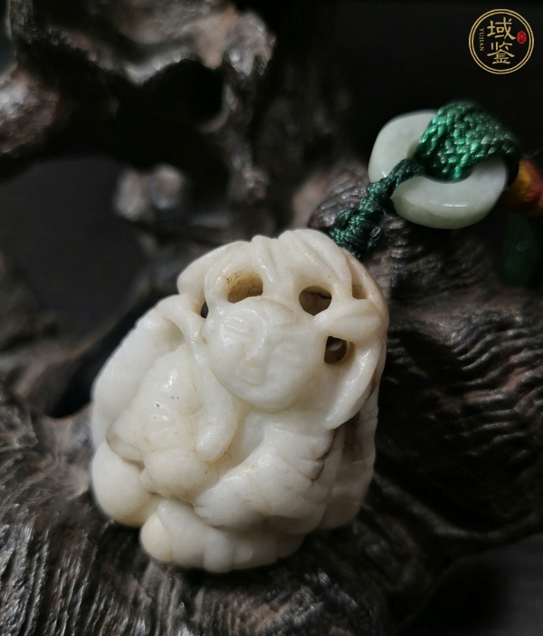 古玩和田玉雕“童子”真品鑒賞圖