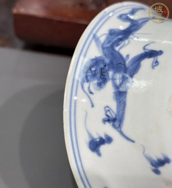 古玩陶瓷青花龍紋碗真品鑒賞圖