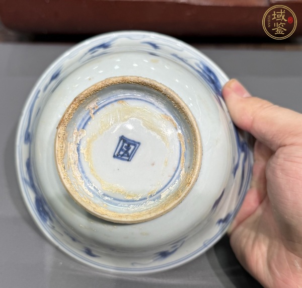 古玩陶瓷青花龍紋碗真品鑒賞圖