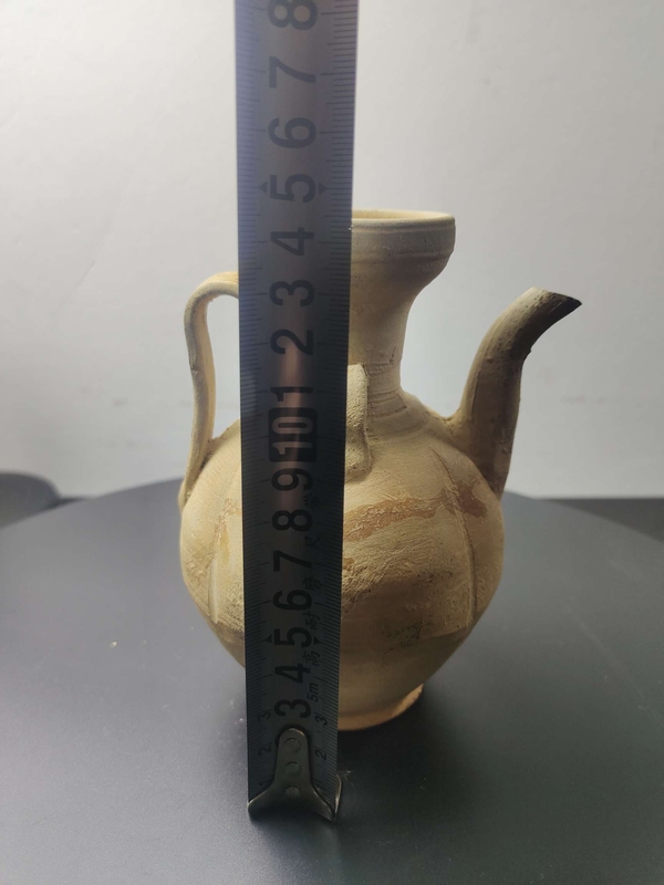 古玩陶瓷北宋青白釉盤口瓜棱執(zhí)壺拍賣，當(dāng)前價(jià)格1980元