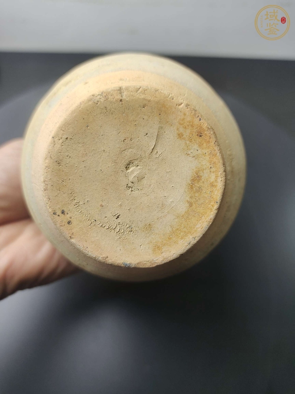 古玩陶瓷青白釉盤口瓜棱執壺真品鑒賞圖