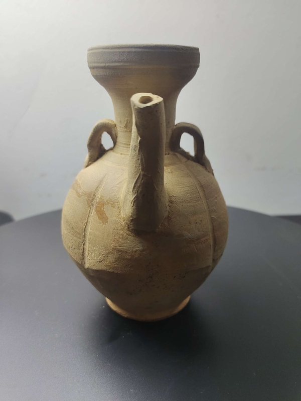 古玩陶瓷北宋青白釉盤口瓜棱執(zhí)壺拍賣，當(dāng)前價(jià)格1980元
