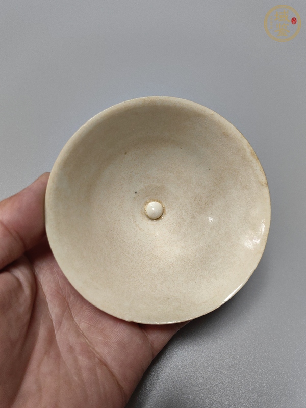 古玩陶瓷青白釉斗笠盞真品鑒賞圖