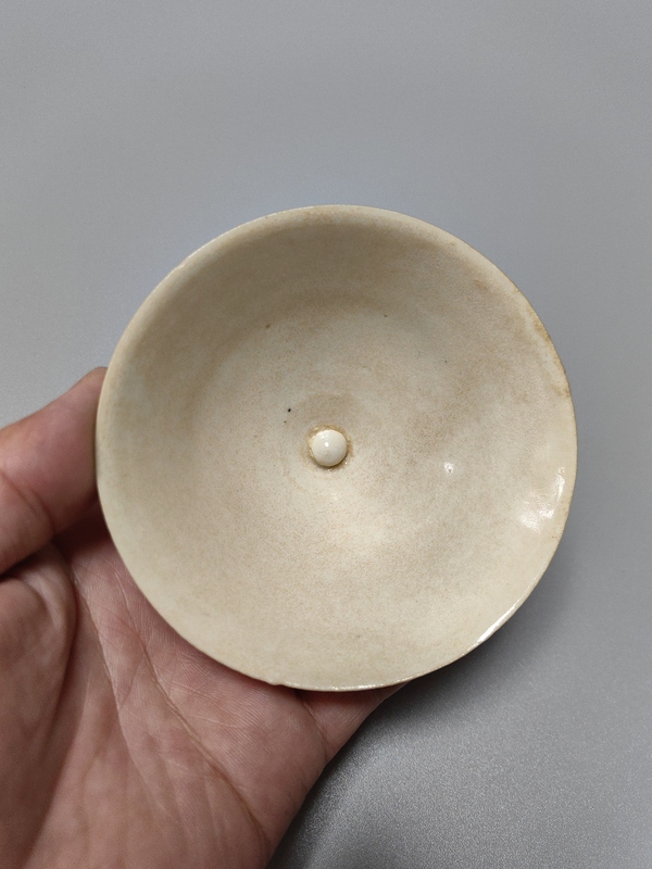 古玩陶瓷北宋青白釉斗笠盞拍賣,當前價格5800元