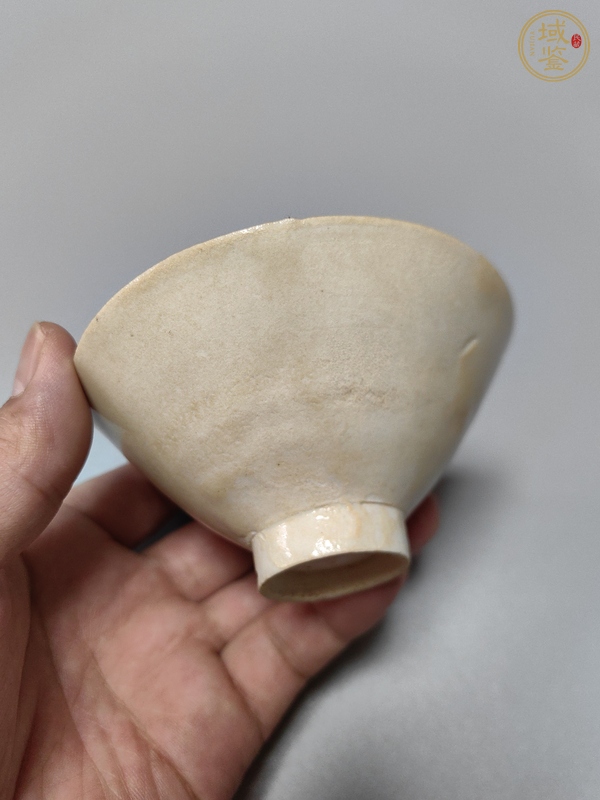 古玩陶瓷青白釉斗笠盞真品鑒賞圖