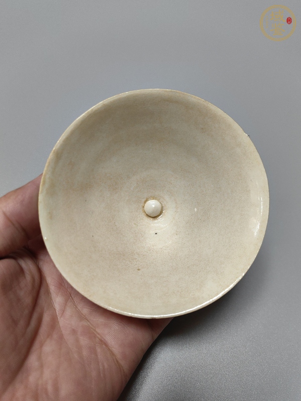 古玩陶瓷青白釉斗笠盞真品鑒賞圖