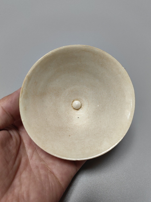 古玩陶瓷北宋青白釉斗笠盞拍賣,當前價格5800元