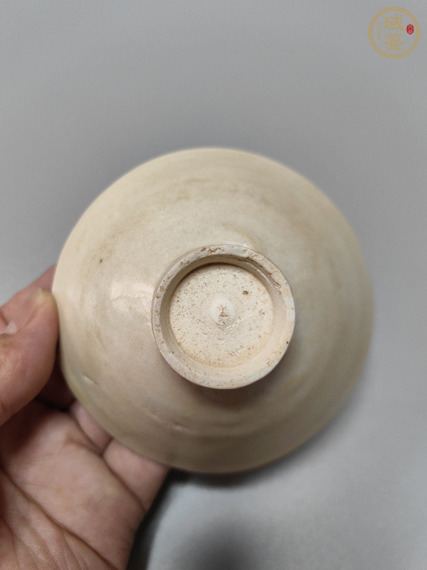 古玩陶瓷青白釉斗笠盞真品鑒賞圖