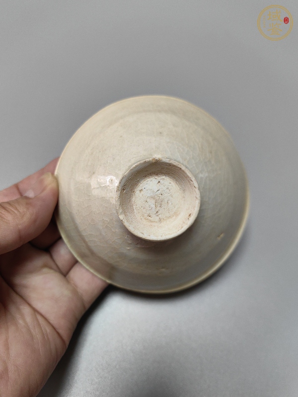 古玩陶瓷青白釉斗笠盞真品鑒賞圖