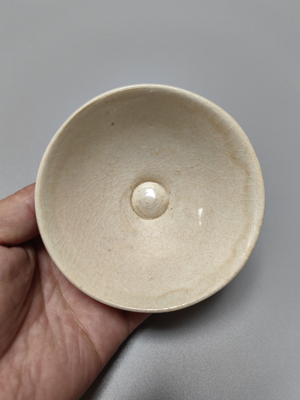 古玩陶瓷南宋-青白釉斗笠盞拍賣,當(dāng)前價格4700元