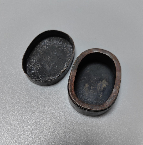 古玩銅器墨盒拍賣，當前價格1600元