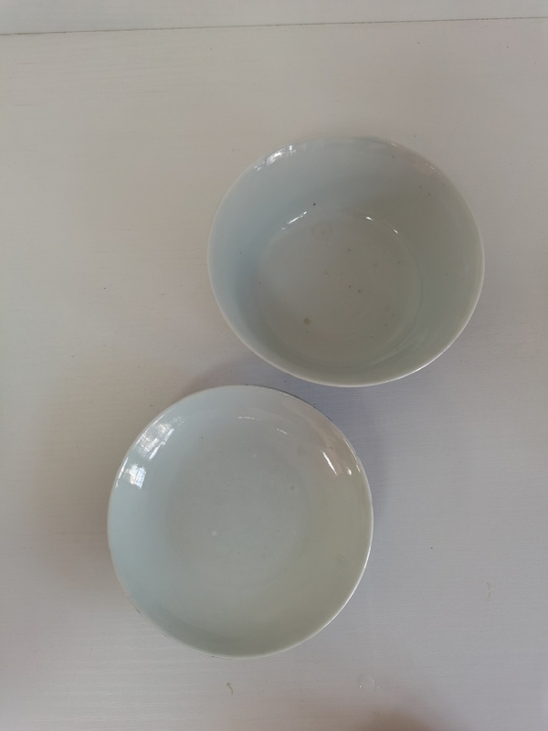 古玩陶瓷清光緒若深珍藏青花蓋碗拍賣，當前價格2800元