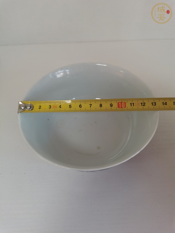 古玩陶瓷若深珍藏青花蓋碗真品鑒賞圖