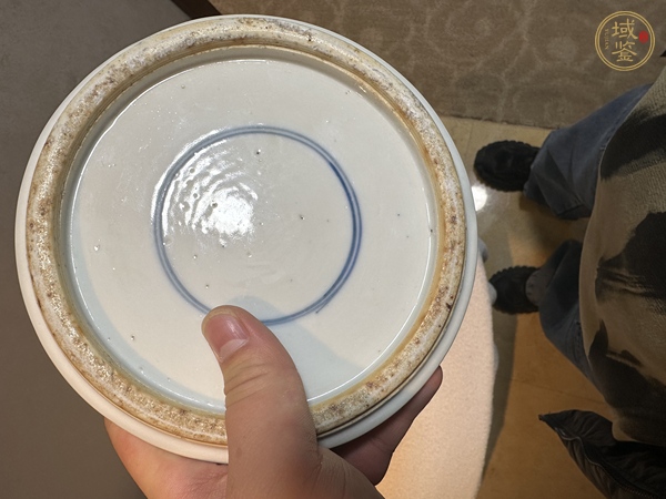 古玩青花花觚真品鑒賞圖