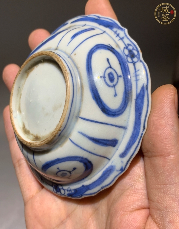 古玩青花盤真品鑒賞圖