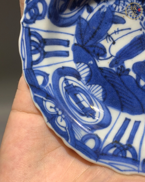 古玩陶瓷青花盤真品鑒賞圖