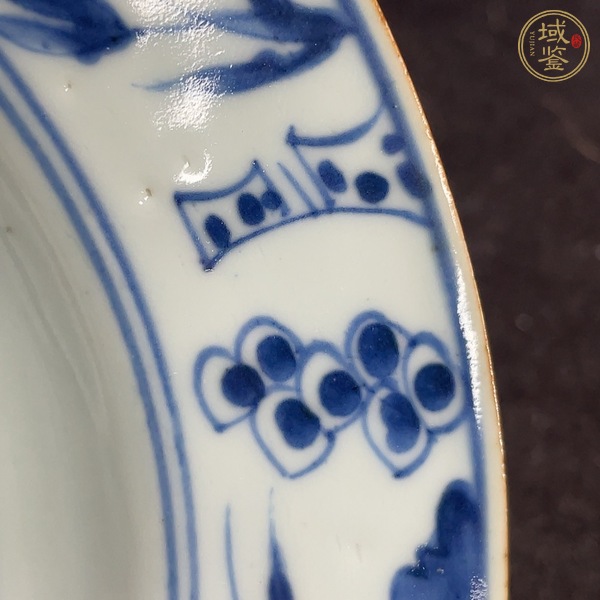 古玩康熙青花盤真品鑒賞圖