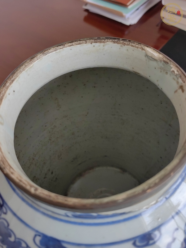 古玩陶瓷龍紋四系將軍罐真品鑒賞圖