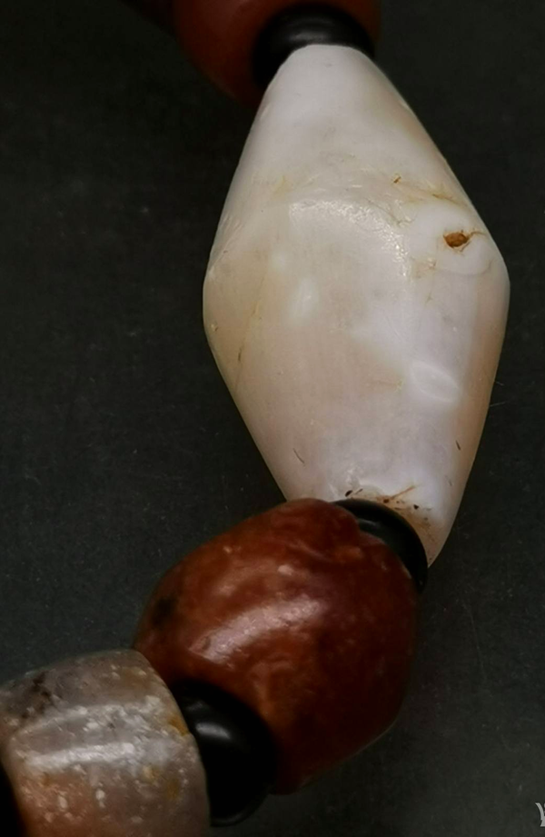 古玩玉器文化瑪瑙手鏈拍賣，當前價格3820元