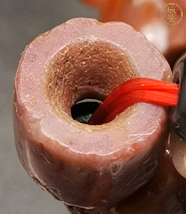 古玩玉器瑪瑙手鏈真品鑒賞圖