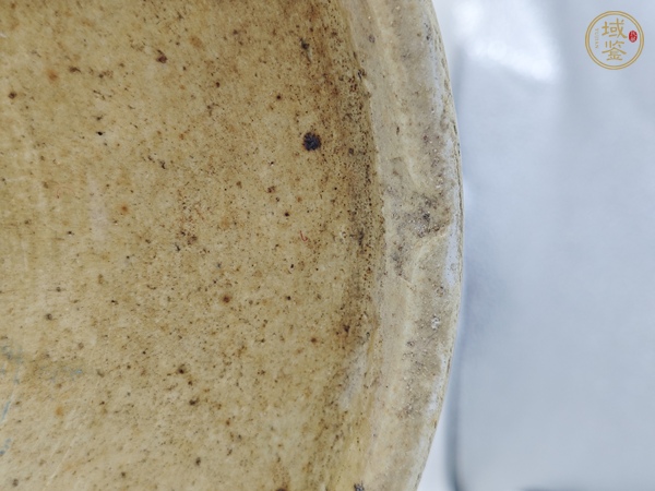 古玩陶瓷青花花鳥花卉紋花盆真品鑒賞圖