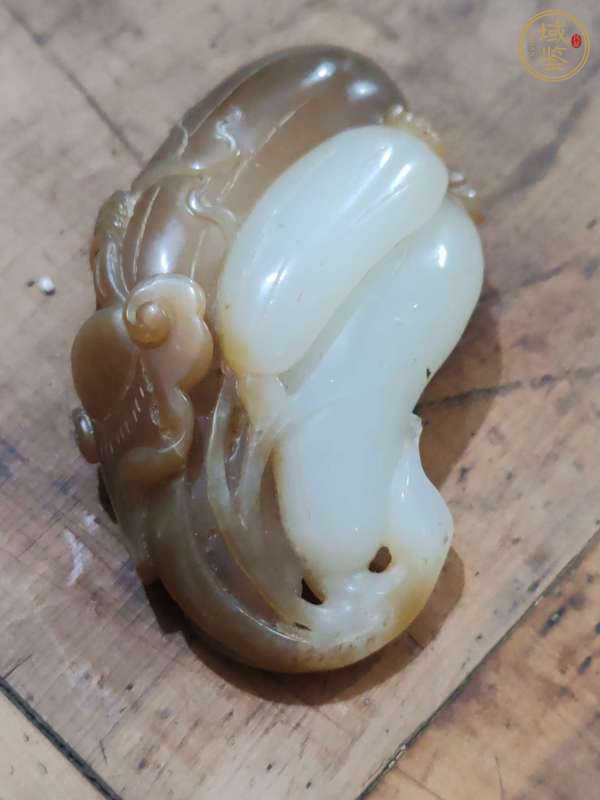 古玩玉器和田玉雕“瓜果墜”真品鑒賞圖
